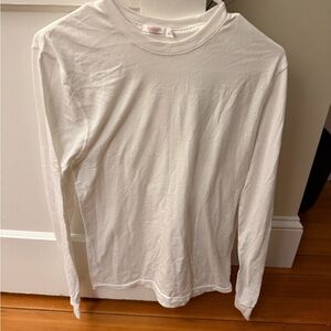 Hanes Classic White Crew Neck Tee Size Small